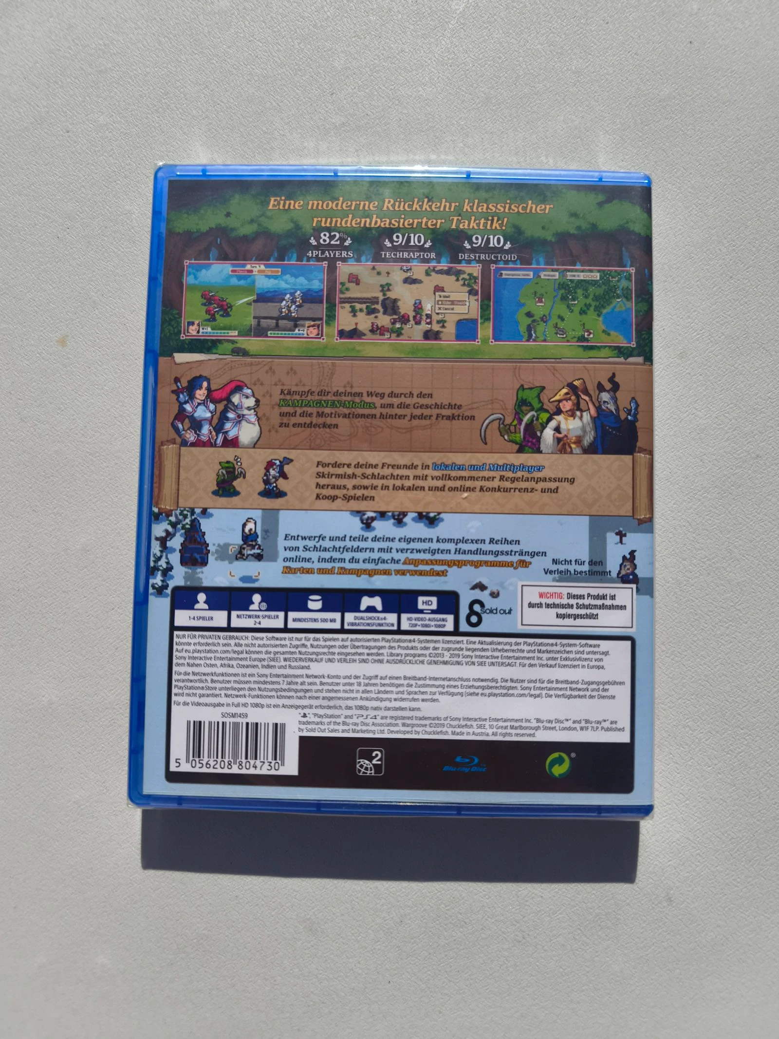 Jogo ps4 wargroove Deluxe edição novo em blister – photo 2